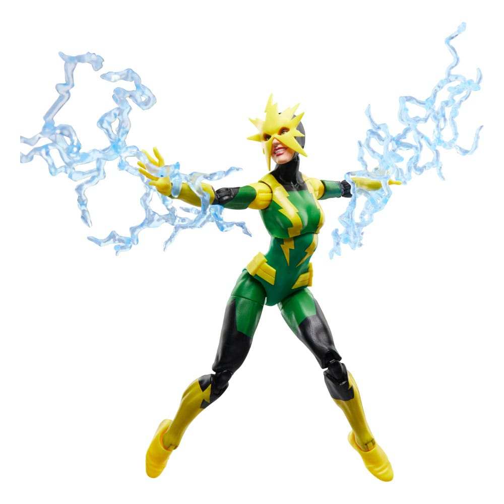Spider-Man Marvel Legends Retro Actionfigur Electro (Francine Frye) 15 cm - Smalltinytoystore