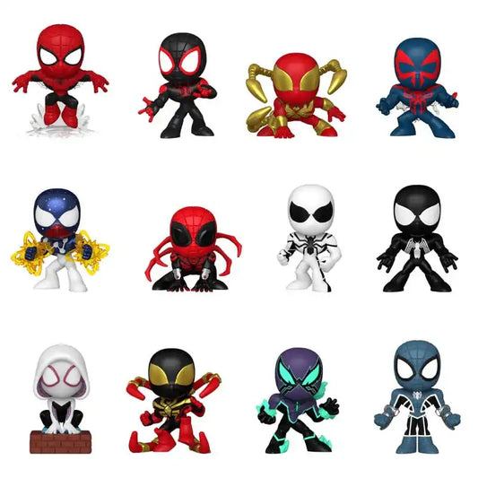 Spider-Man Mystery Minis Minifiguren Comics 5 cm Display (12) - Smalltinytoystore