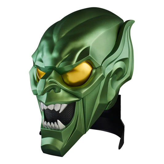 Spider-Man: No Way Home Marvel Legends Roleplay-Replik Green Goblin Premium Helm - Smalltinytoystore