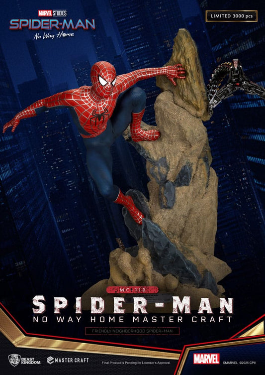 Spider-Man: No Way Home Master Craft Statue Friendly Neighborhood Spider-Man 36 cm - Smalltinytoystore