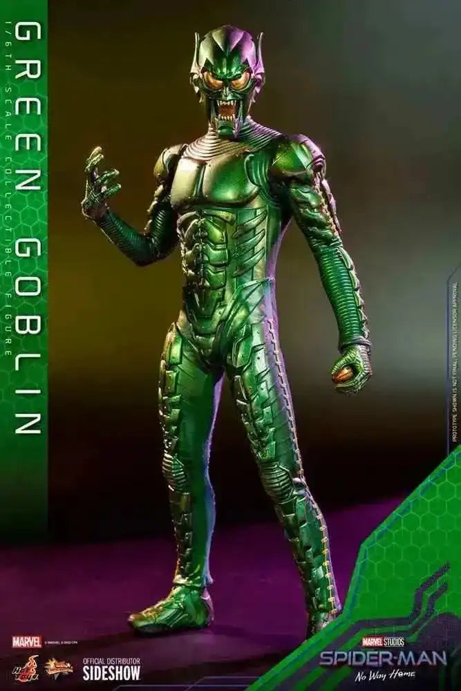 Spider-Man No Way Home Movie Masterpiece 1/6 Green Goblin 30 cm HOT TOYS - Smalltinytoystore