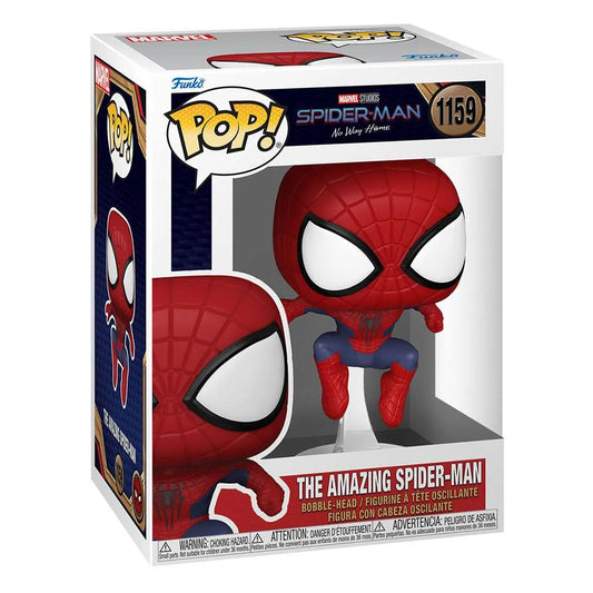 Spider-Man: No Way Home POP! Marvel Vinyl Figur The Amazing Spider-Man 9 cm - Smalltinytoystore