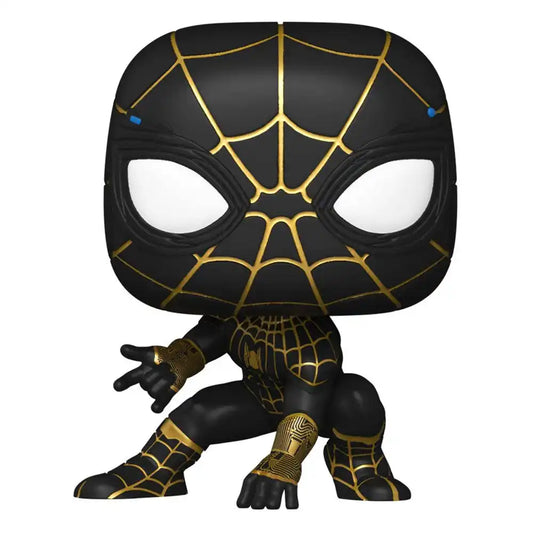 Spider-Man: No Way Home POP! Vinyl Figur Spider-Man (Black & Gold Suit) 9 cm - Smalltinytoystore