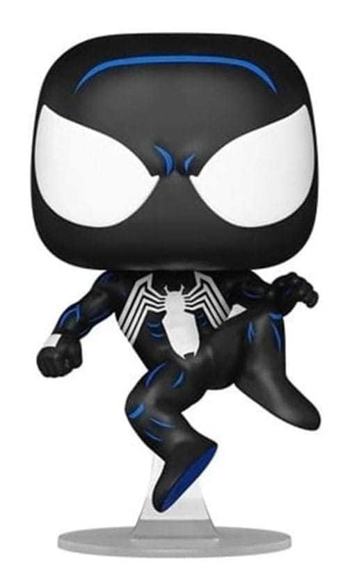 Spider-Man POP! Marvel Vinyl Figur Black Suit Spidey 9 cm - Smalltinytoystore