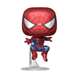 Spider-Man POP! Marvel Vinyl Figur Leaping SM2(MT) 9 cm - Smalltinytoystore