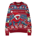 Spider-Man Pullover Swing into the Holidays (Christmas Jumper) Größe XL - Smalltinytoystore