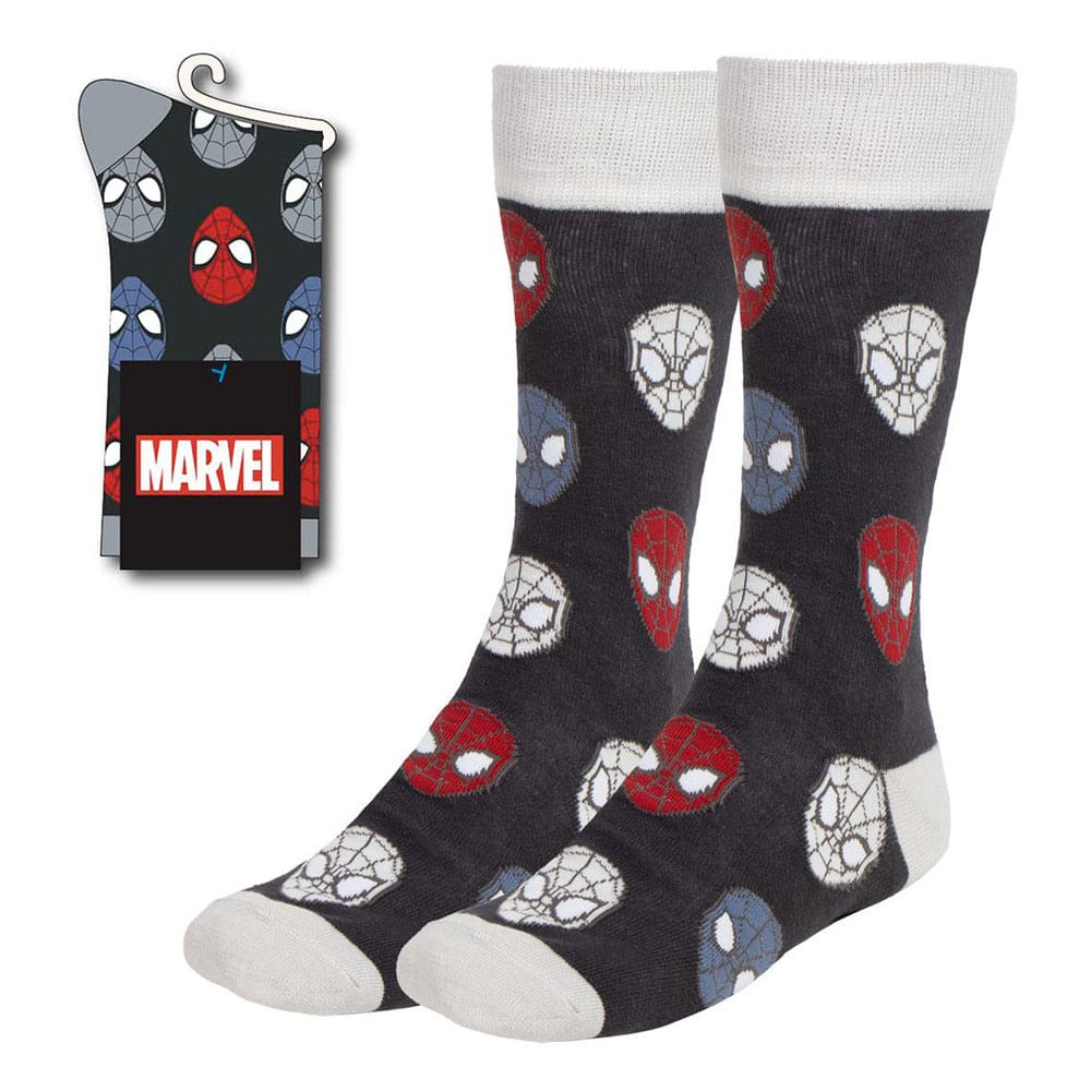 Spider-Man Socken Face 38-45 - Smalltinytoystore