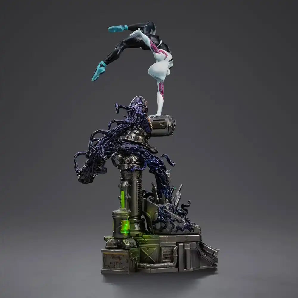 Spider-Man vs Villains Art Scale Statue 1/10 Ghost Spider Diorama 34 cm - Smalltinytoystore