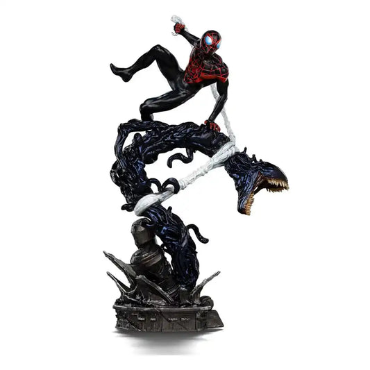 Spider-Man vs. Villains Diorama BDS Art Scale Statue 1/10 Miles Morales 32 cm - Smalltinytoystore