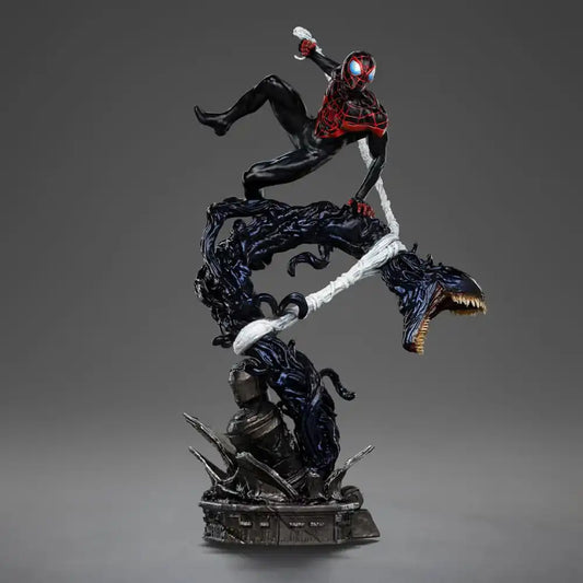 Spider-Man vs. Villains Diorama BDS Art Scale Statue 1/10 Miles Morales 32 cm - Smalltinytoystore