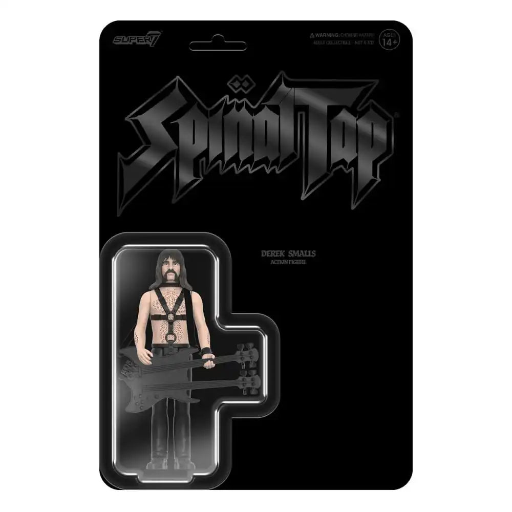 Spinal Tap ReAction Actionfigur Wave 02 Derek Smalls (None More Black) 10 cm - Smalltinytoystore