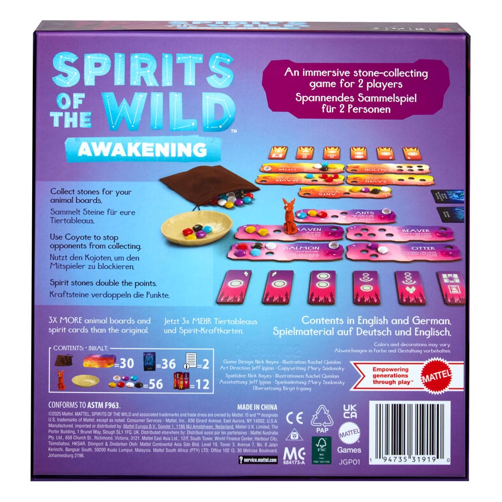 Spirits of the Wild: Awakening Brettspiel (EN, DE) - Smalltinytoystore
