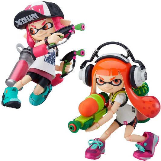 Splatoon/Splatoon 2 Figma Actionfigur Splatoon Girl DX Edition 10 cm - Smalltinytoystore