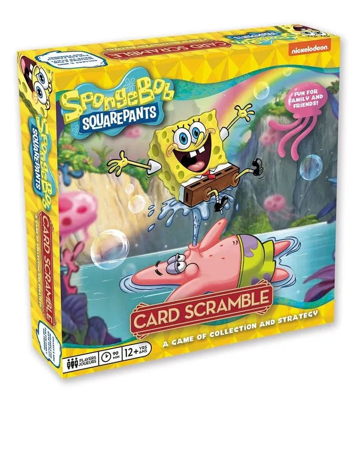 SpongeBob Brettspiel Card Scramble *Englische Version* - Smalltinytoystore