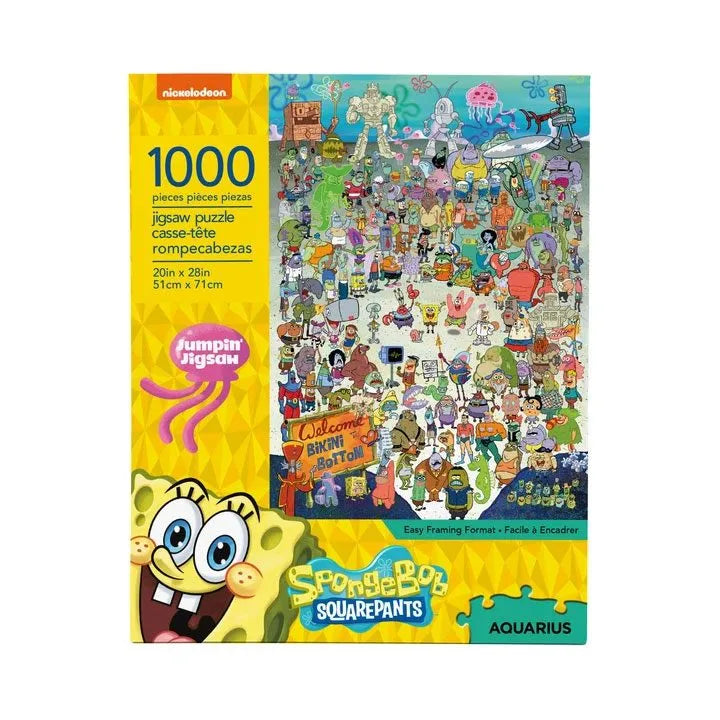 SpongeBob Puzzle Cast (1000 Teile) - Smalltinytoystore