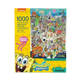 SpongeBob Puzzle Cast (1000 Teile) - Smalltinytoystore