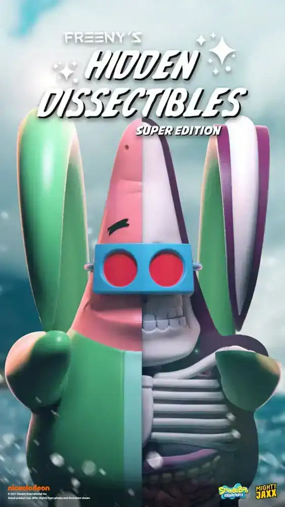 Spongebob Schwammkopf Blind Box Hidden Dissectibles Series 04 (Super ed.) Display (12) - Smalltinytoystore