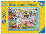 SpongeBob Schwammkopf Kinderpuzzle XXL Neue Abenteuer in Bikini Bottom (200 Teile) - Smalltinytoystore