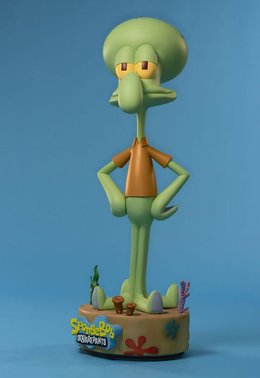 SpongeBob Schwammkopf Life-Size Statue Thaddäus 130 cm - Smalltinytoystore