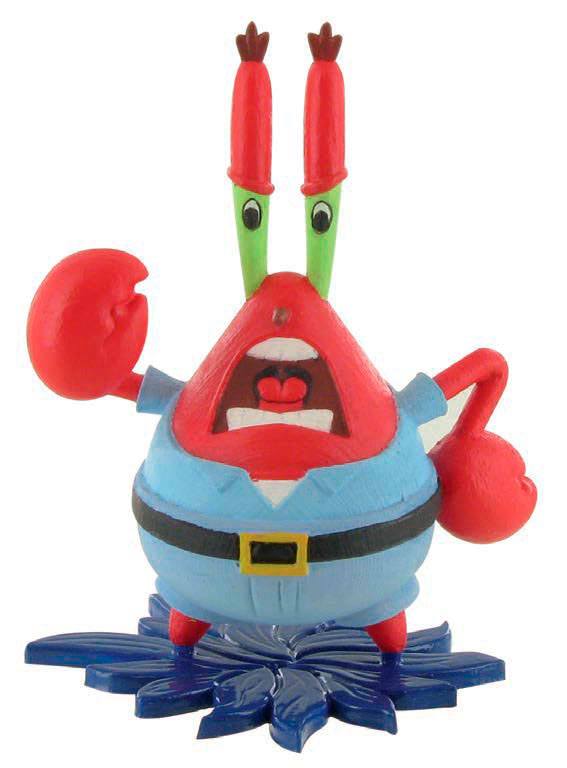SpongeBob Schwammkopf Minifigur Mr. Krabs 7 cm - Smalltinytoystore