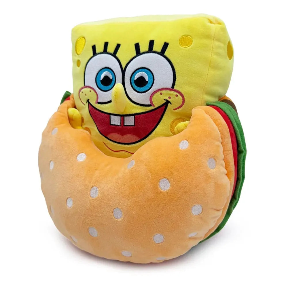 SpongeBob Schwammkopf Plüschfigur Krabbenburger 22 cm - Smalltinytoystore