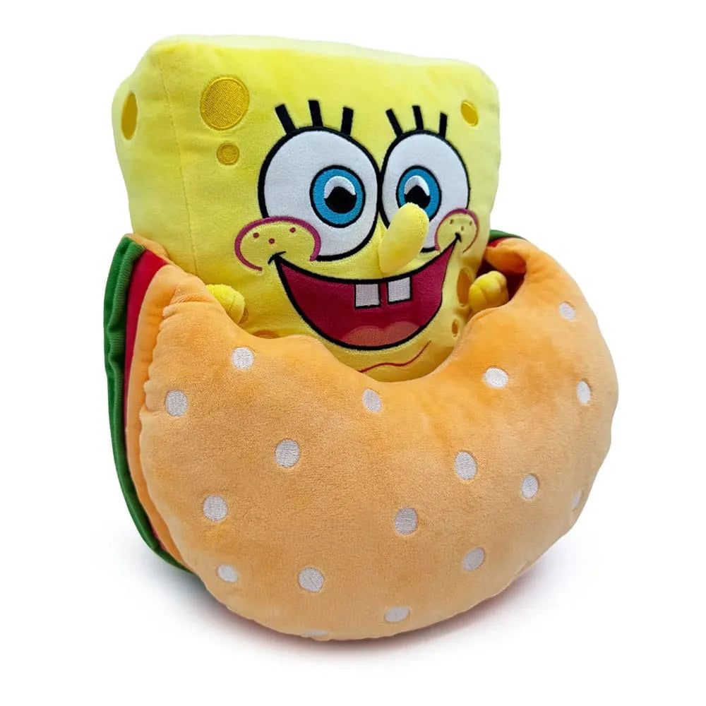 SpongeBob Schwammkopf Plüschfigur Krabbenburger 22 cm - Smalltinytoystore