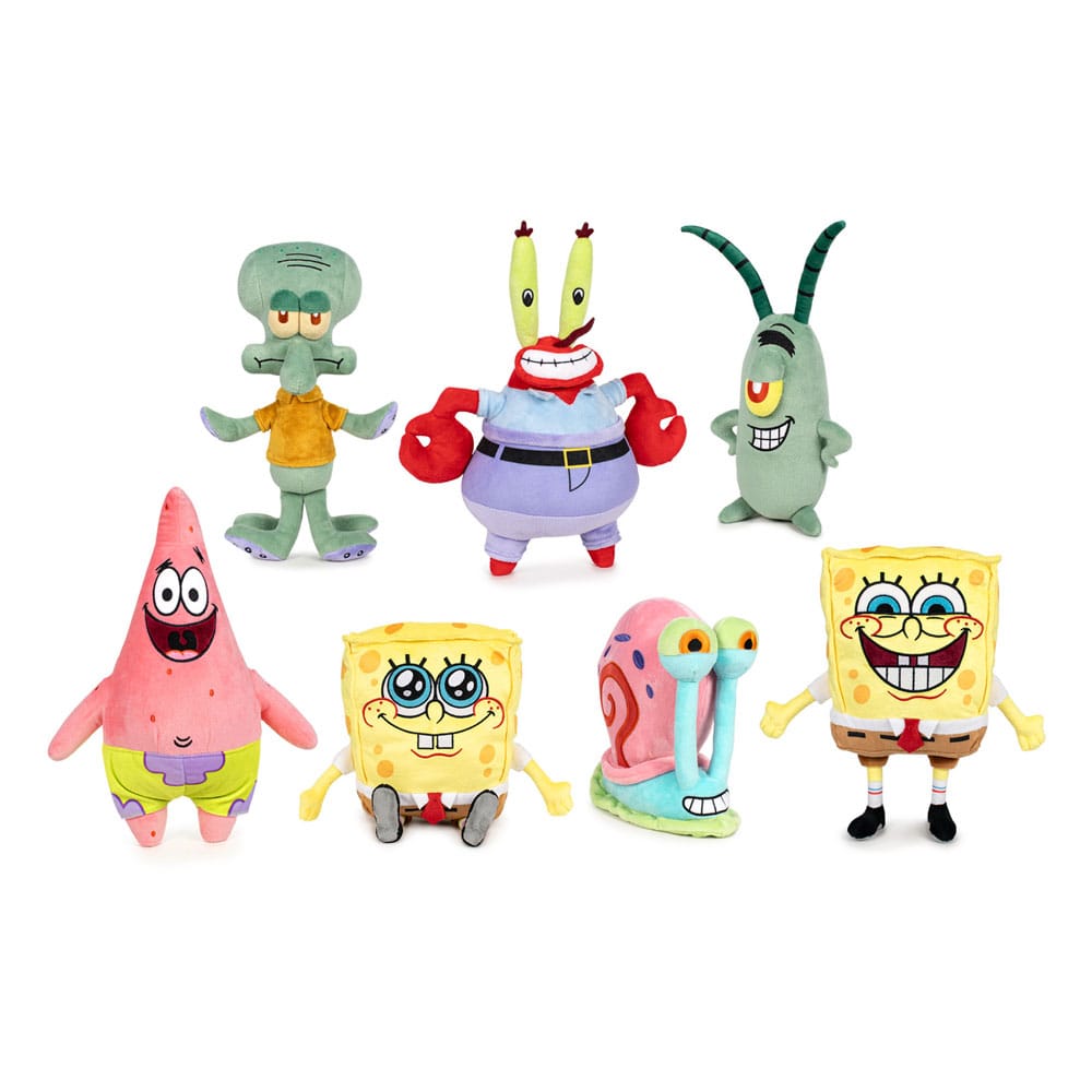 SpongeBob Schwammkopf Plüschfiguren 30 cm Sortiment (12) - Smalltinytoystore