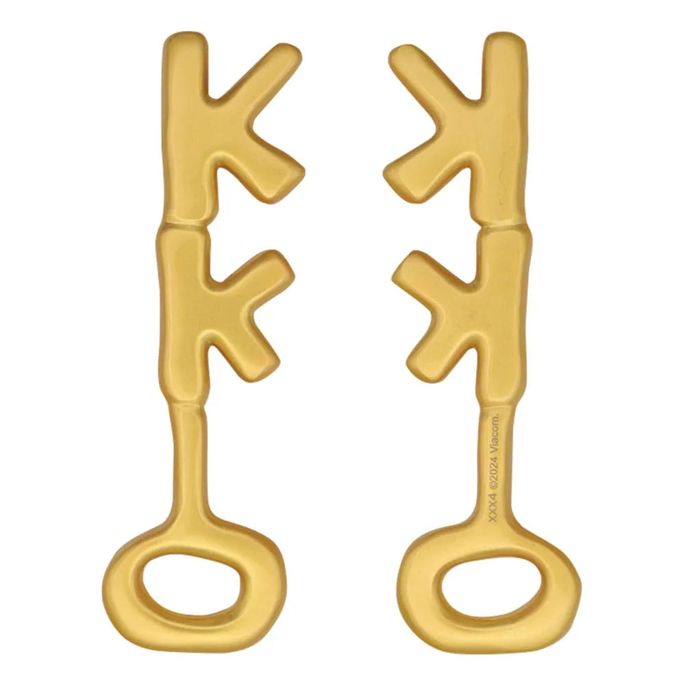 SpongeBob Schwammkopf Replik Krosse Krabbe Key 24k Gold Plated - Smalltinytoystore