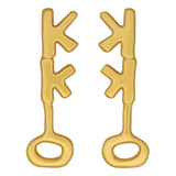 SpongeBob Schwammkopf Replik Krosse Krabbe Key 24k Gold Plated - Smalltinytoystore