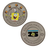 SpongeBob Schwammkopf Sammelmünze 25th Anniversary Limited Edition - Smalltinytoystore