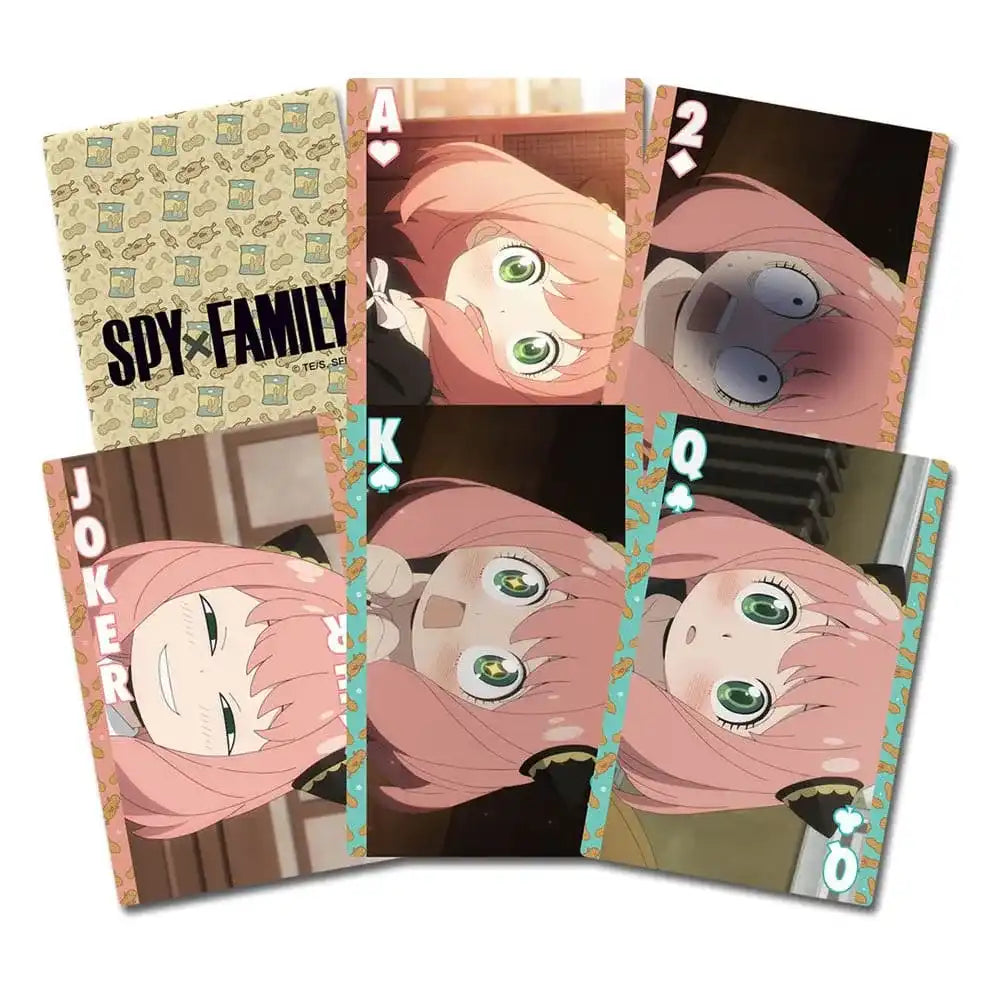 Spy x Family Spielkarten Anya Facial Expressions - Smalltinytoystore