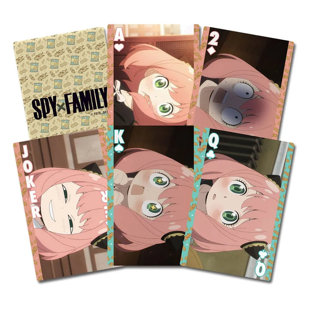 Spy x Family Spielkarten Anya Facial Expressions - Smalltinytoystore