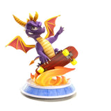 Spyro : Year of the Dragon PVC Statue Spyro Skateboard 34 cm - Smalltinytoystore