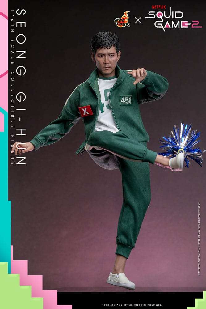 Squid Game 2 Actionfigur 1/6 Seong Gi-hun 30 cm HOT TOYS - Smalltinytoystore