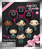 Squid Game 3D PVC-Taschenanhänger Series 1 Display (24) - Smalltinytoystore