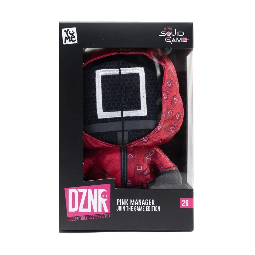 Squid Game DZNR Plüschfigur Masked Manager Join the Game Edition 18 cm - Smalltinytoystore