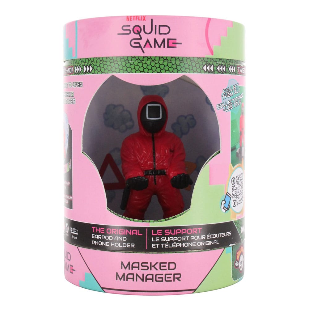 Squid Game Holdems Mini-Halter Square Guard 10 cm - Smalltinytoystore