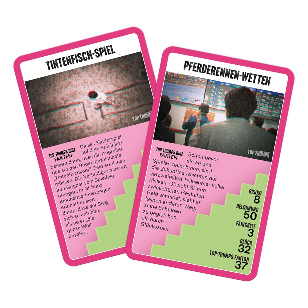 Squid Game Kartenspiel Top Trumps Collectables *Deutsche Version* - Smalltinytoystore