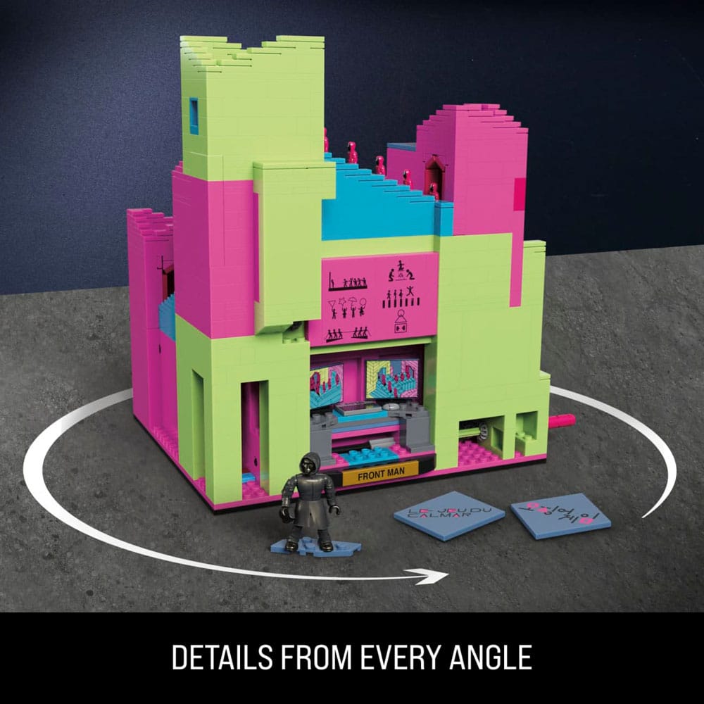 Squid Game MEGA Bauset Squid Game Treppenhaus - Smalltinytoystore