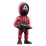 Squid Game Minix Figur Masked Triangle Guard 12 cm - Smalltinytoystore