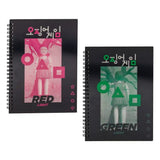 Squid Game Notizbuch Red light, green light - Smalltinytoystore