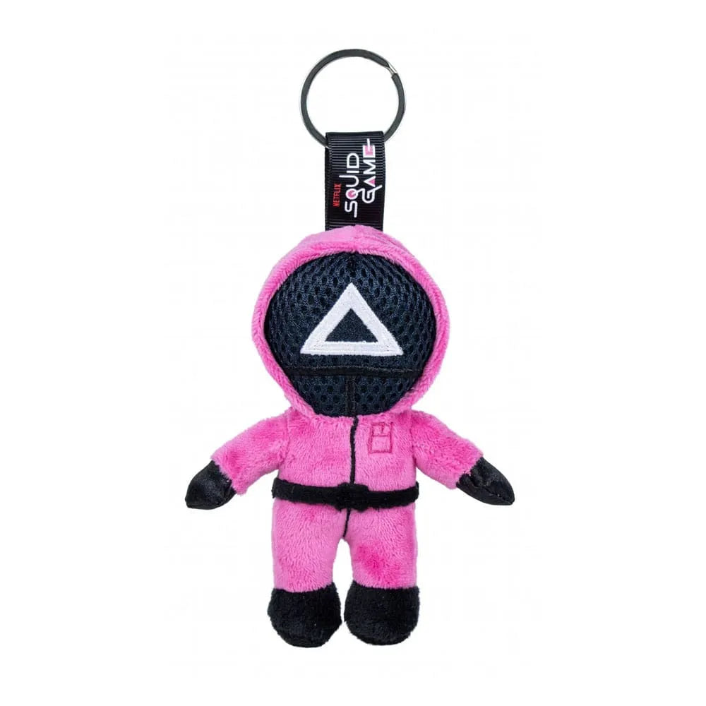 Squid Game Plüsch-Schlüsselanhänger All Stars 12 cm Sortiment (24) - Smalltinytoystore