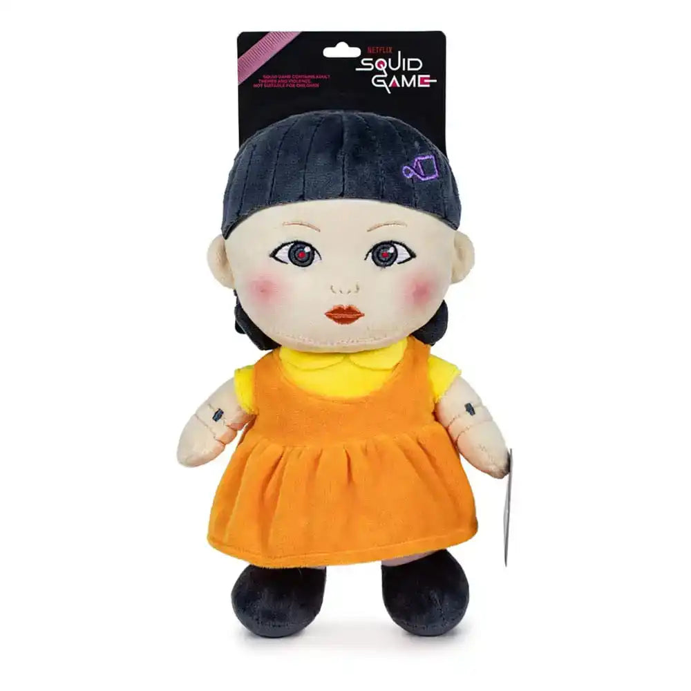Squid Game Plüschfigur Doll mit Backing Card Verpackung 28 cm - Smalltinytoystore