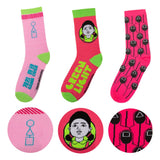 Squid Game Socken 3er-Pack - Smalltinytoystore