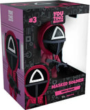 Squid Game Vinyl Figur Masked Soldier 11 cm - Smalltinytoystore