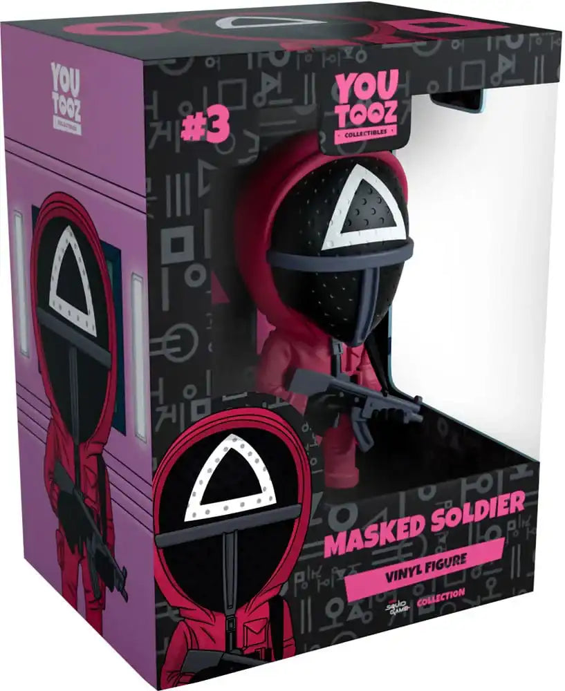 Squid Game Vinyl Figur Masked Soldier 11 cm - Smalltinytoystore