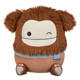 Squishmallows Plüschfigur Winking Brown Bigfoot with Scarf Benny 30 cm - Smalltinytoystore
