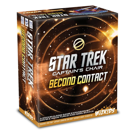Star Trek: Captain's Chair Kartenspiel Second Contact *Englische Version* - Smalltinytoystore
