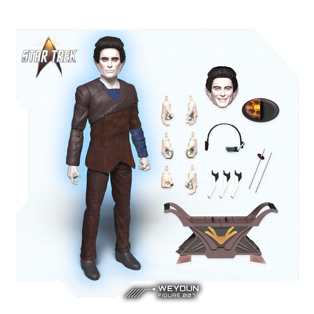 Star Trek: Deep Space Nine Actionfigur 1/12 Weyoun 16 cm - Smalltinytoystore