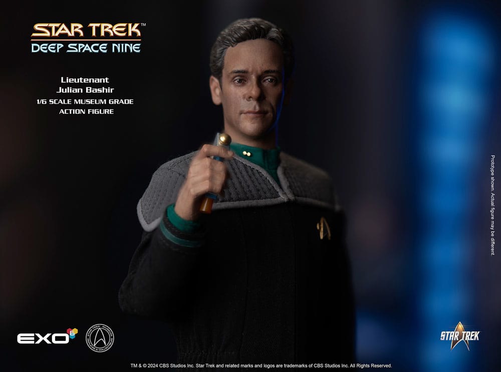 Star Trek: Deep Space Nine Actionfigur 1/6 Dr. Julian Bashir 30 cm - Smalltinytoystore